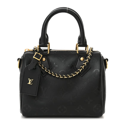 Louis Vuitton Monogram Ink Speedy BB Black 1 of 9