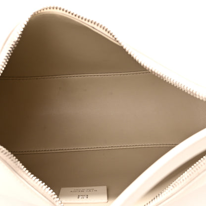 Givenchy Smooth Calfskin Small Moon Cut Out Shoulder Bag Ivory 5 of 10
