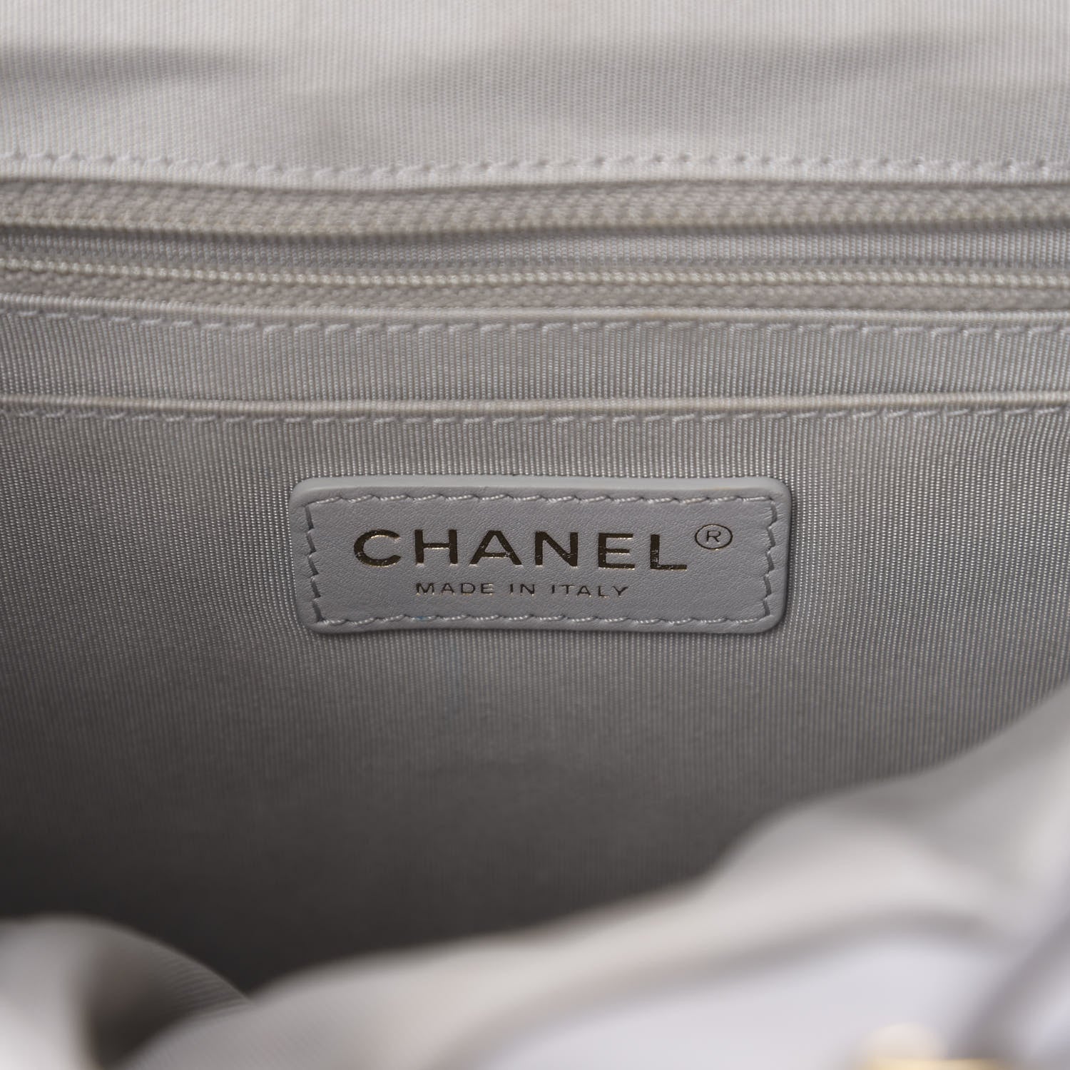 Chanel Calfskin Quilted Large Urban Spirit Backpack Grey 5 of 9