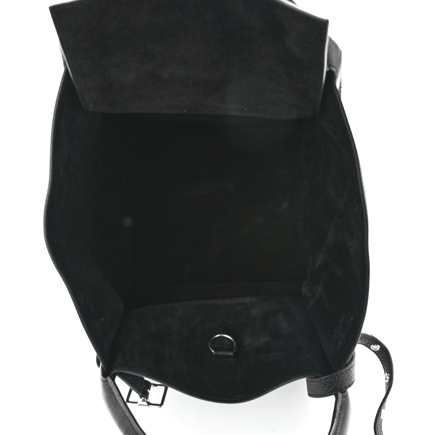 Celine Supple Grained Calfskin Small Long Strap Big Bag Black 5 of 11