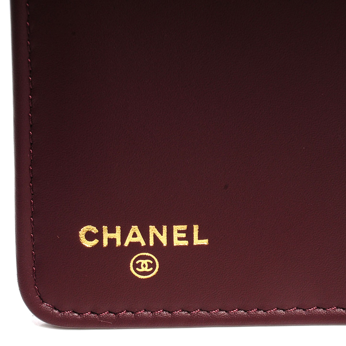 Caviar Quilted Yen Wallet Black