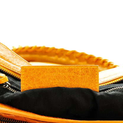 Balenciaga Chevre Classic Hardware Step Bag Marigold 8 of 8