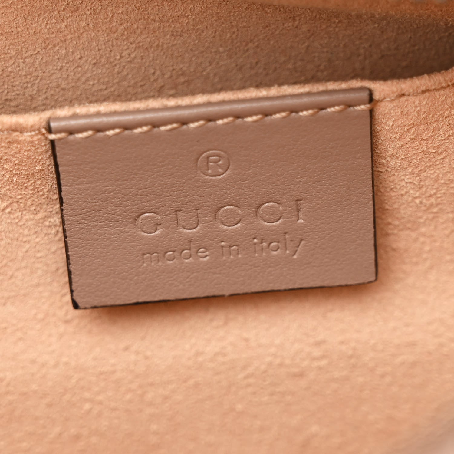 Gucci Calfskin Matelasse Small GG Marmont Chain Shoulder Bag Porcelain Rose 6 of 10