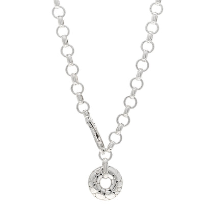 John Hardy Sterling Silver Kali Donut Necklace 1 of 5