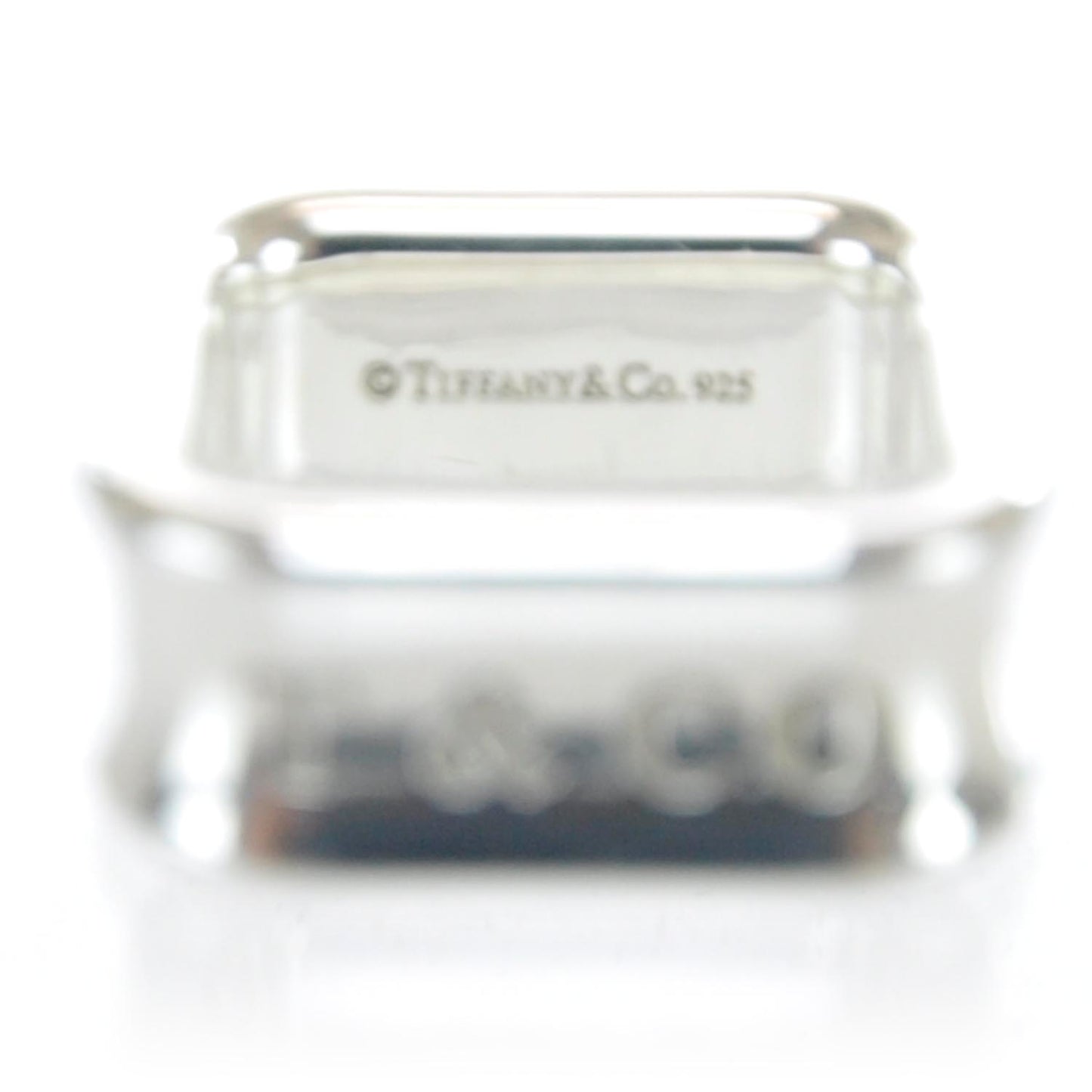 Sterling Silver 1837 Square Ring 5