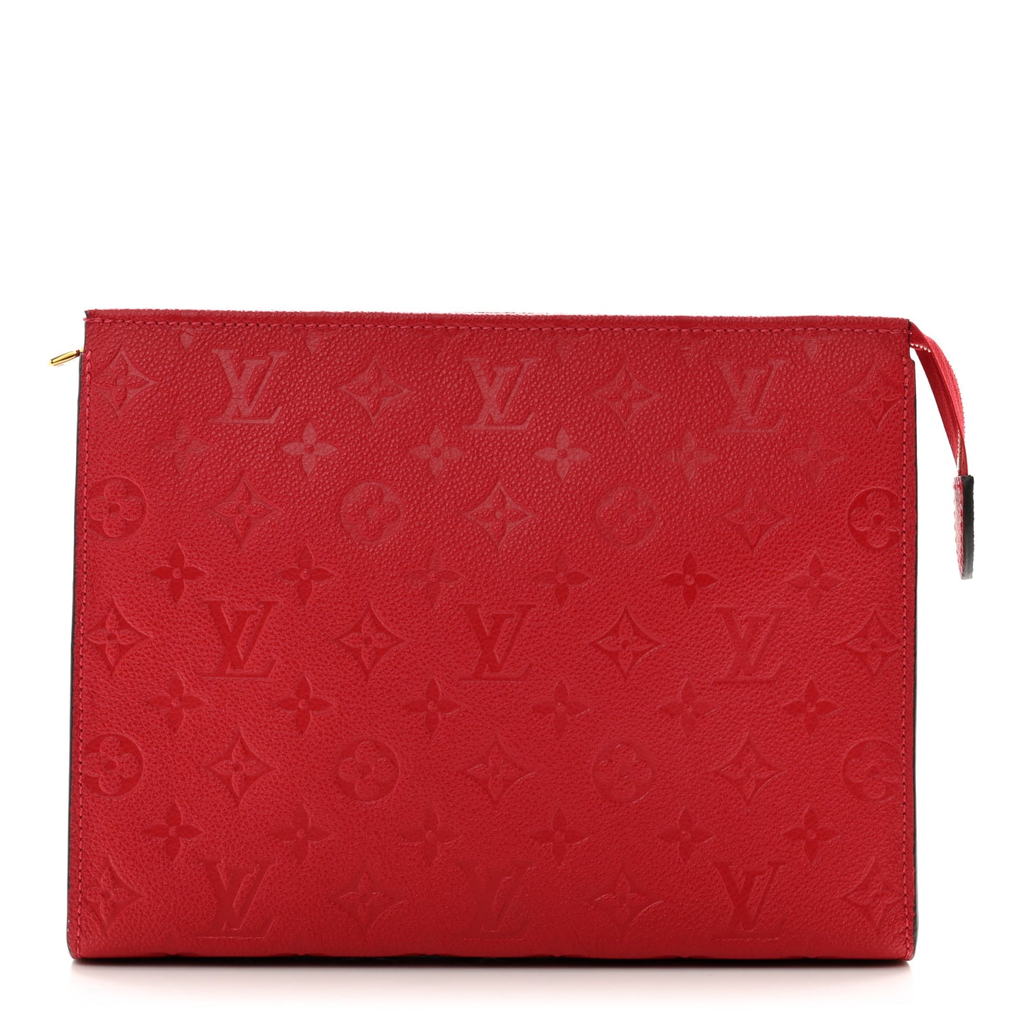 Empreinte Monogram Toiletry Pouch 26 Scarlet