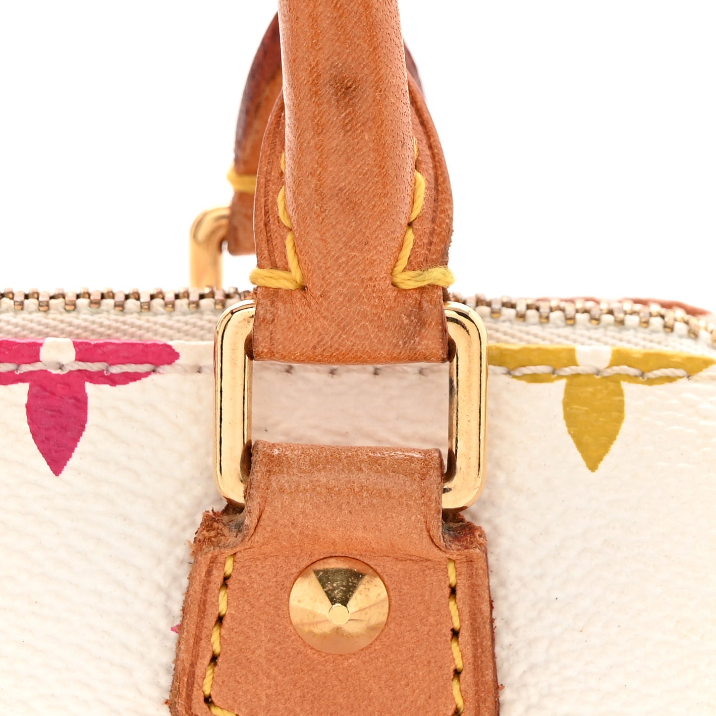 Monogram Multicolor Mini Sac HL Speedy White