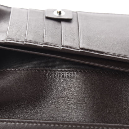 Gucci Guccissima Avel Continental Flap Wallet Brown 7 of 9