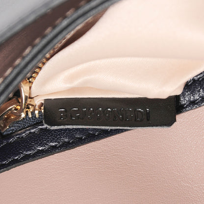 Valentino Garavani Nappa Rockstud Wristlet Clutch Marine 7 of 8