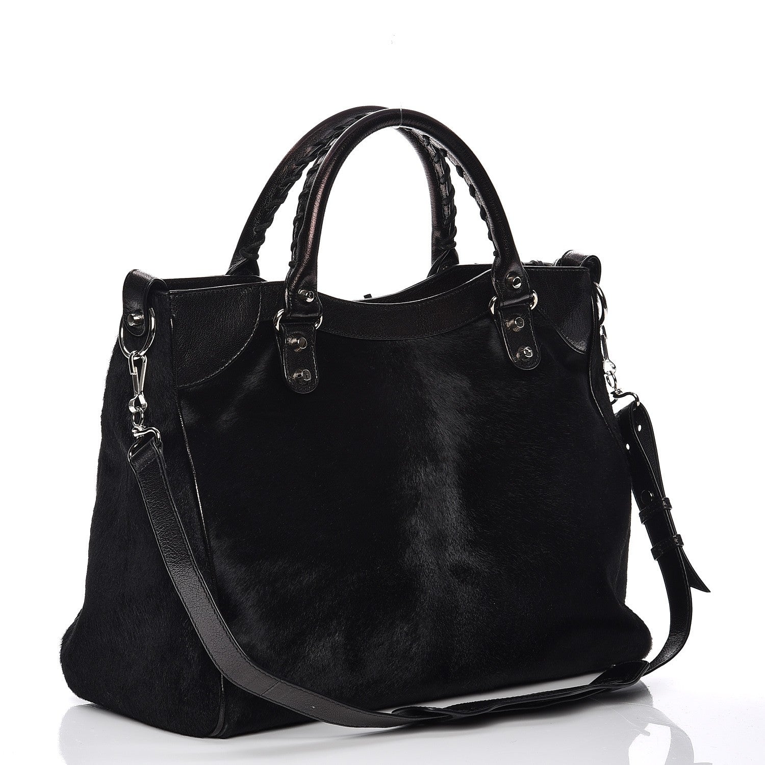Balenciaga Chevre Pony Hair Velo Black 4 of 13