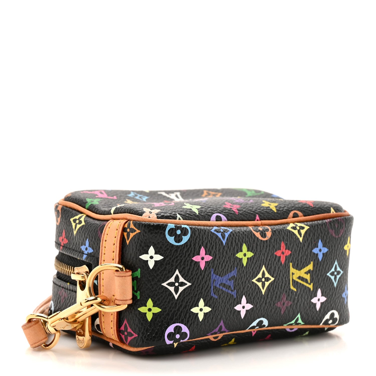 Louis Vuitton Monogram Multicolor Trousse Wapity Black 4 of 10