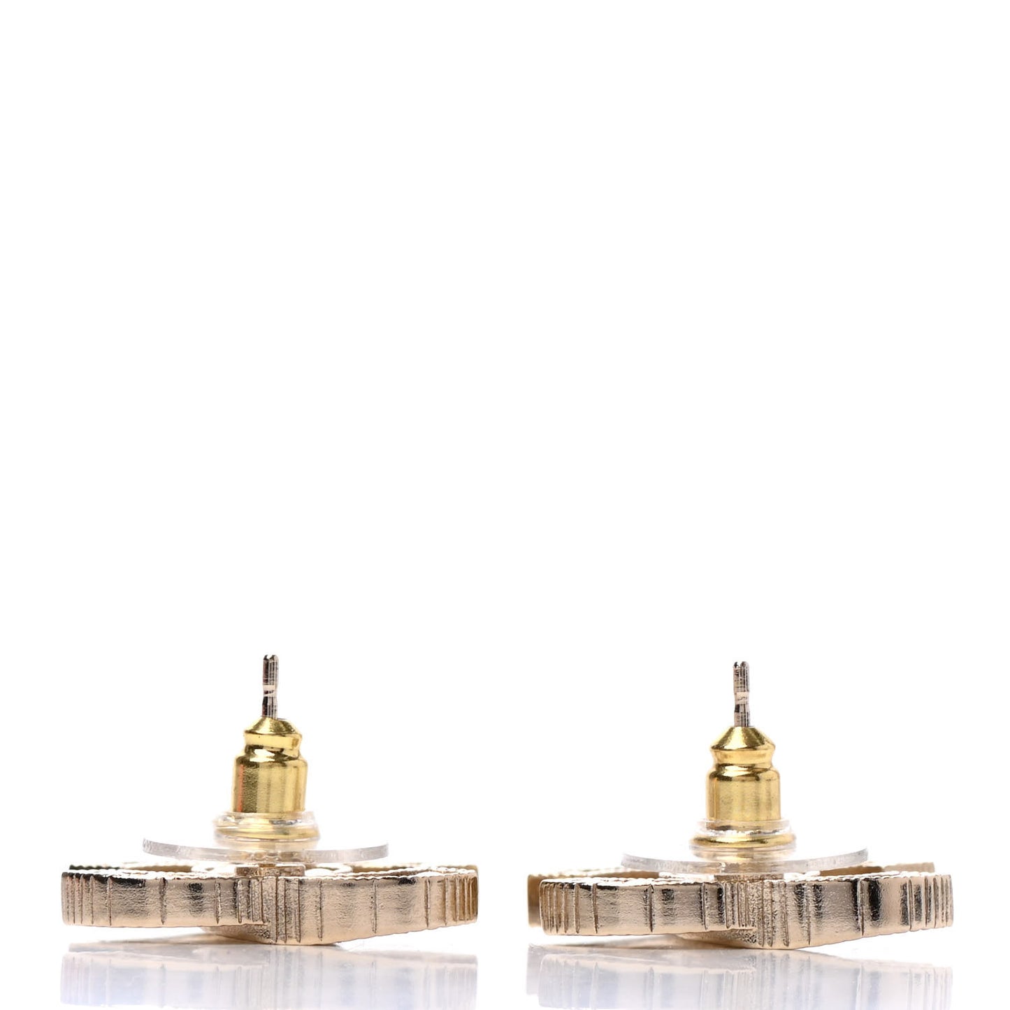 Pearl CC Earrings Gold