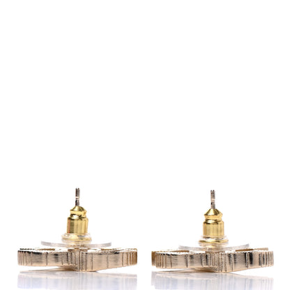 Chanel Pearl CC Earrings Gold 3 of 4