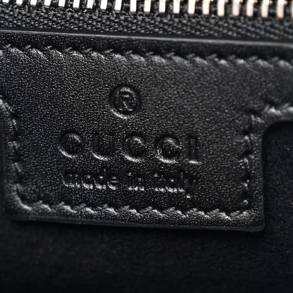 Gucci Calfskin Petite GG Medium Tote Bag Black 6 of 10