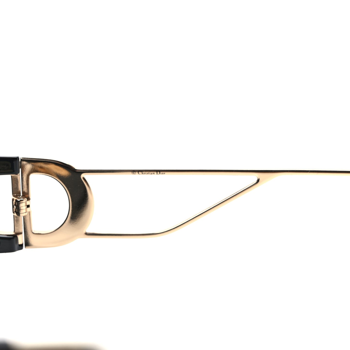 Square 30 Montaigne Sunglasses Black