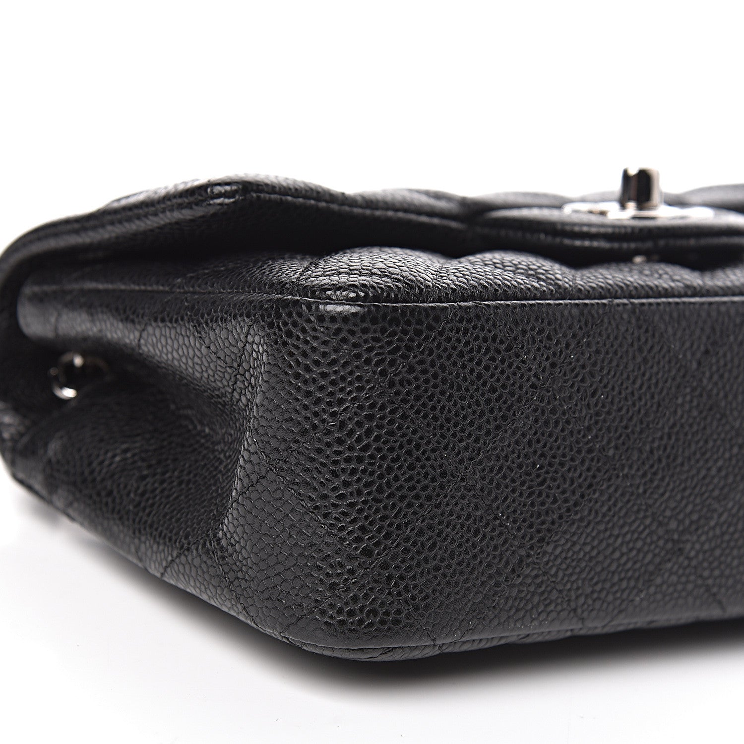 Chanel Caviar Quilted Mini Rectangular Flap Black 8 of 11