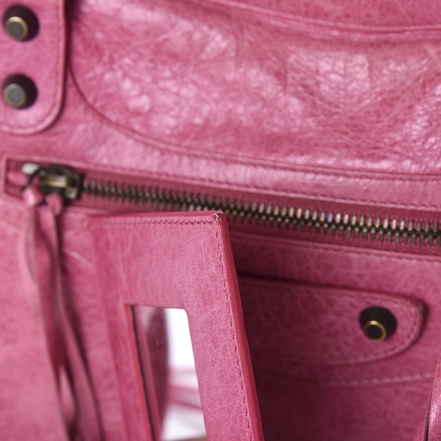 Balenciaga Agneau Classic Hardware City Sorbet 12 of 14