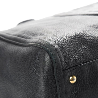 Gucci Pebbled Calfskin Large Soho Top Handle Bag Black 9 of 20