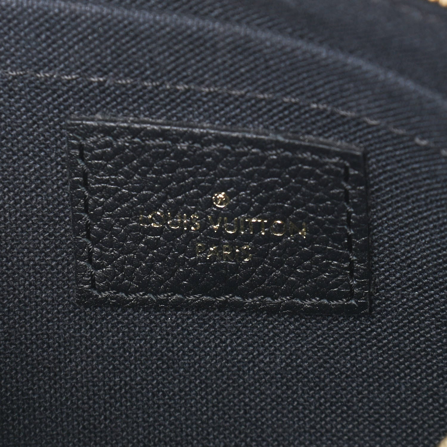 Louis Vuitton Monogram Pallas Clutch Black 6 of 10