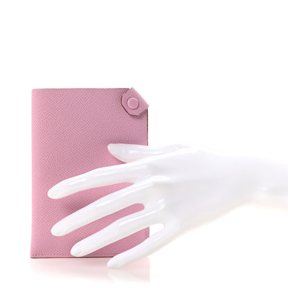 Hermes Epsom Tarmac PM Passport Holder Mauve Sylvestre 2 of 7