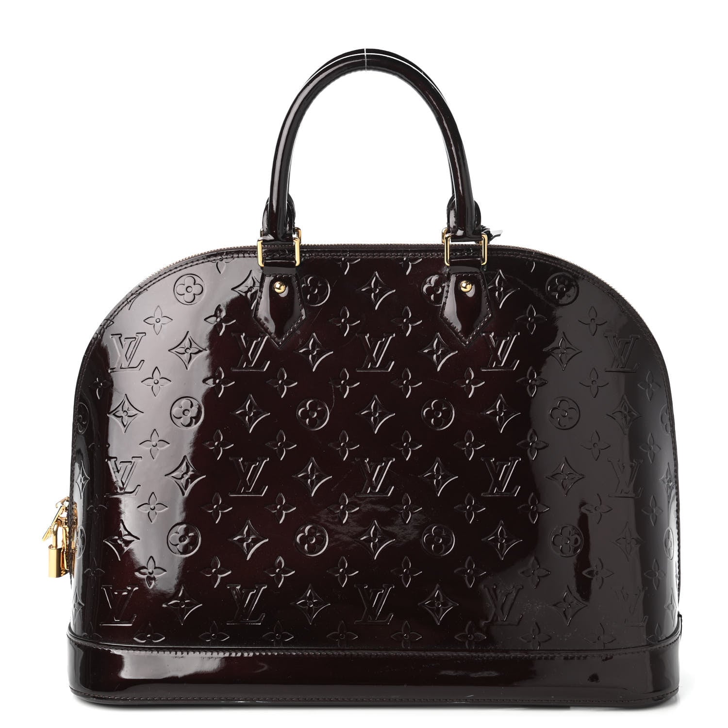 Louis Vuitton Vernis Alma GM Amarante 1 of 10