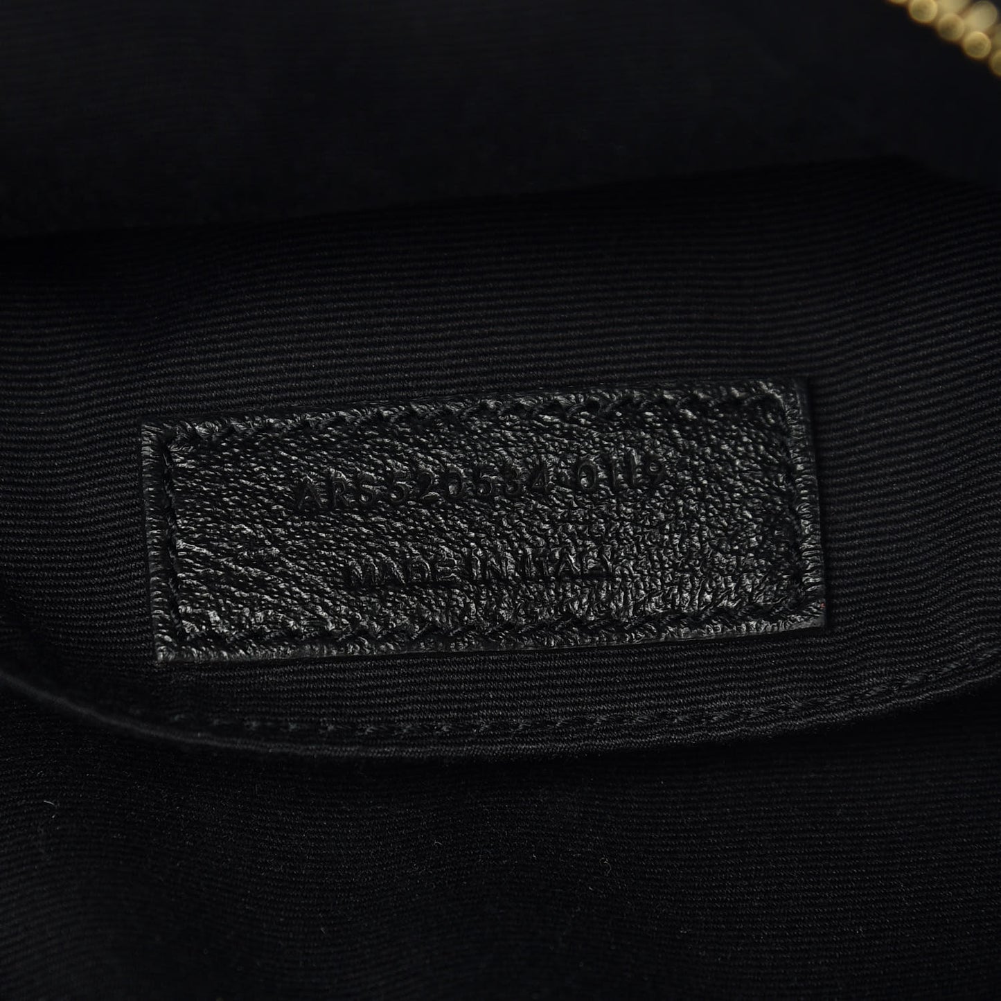 Calfskin Matelasse Monogram Lou Camera Bag Black