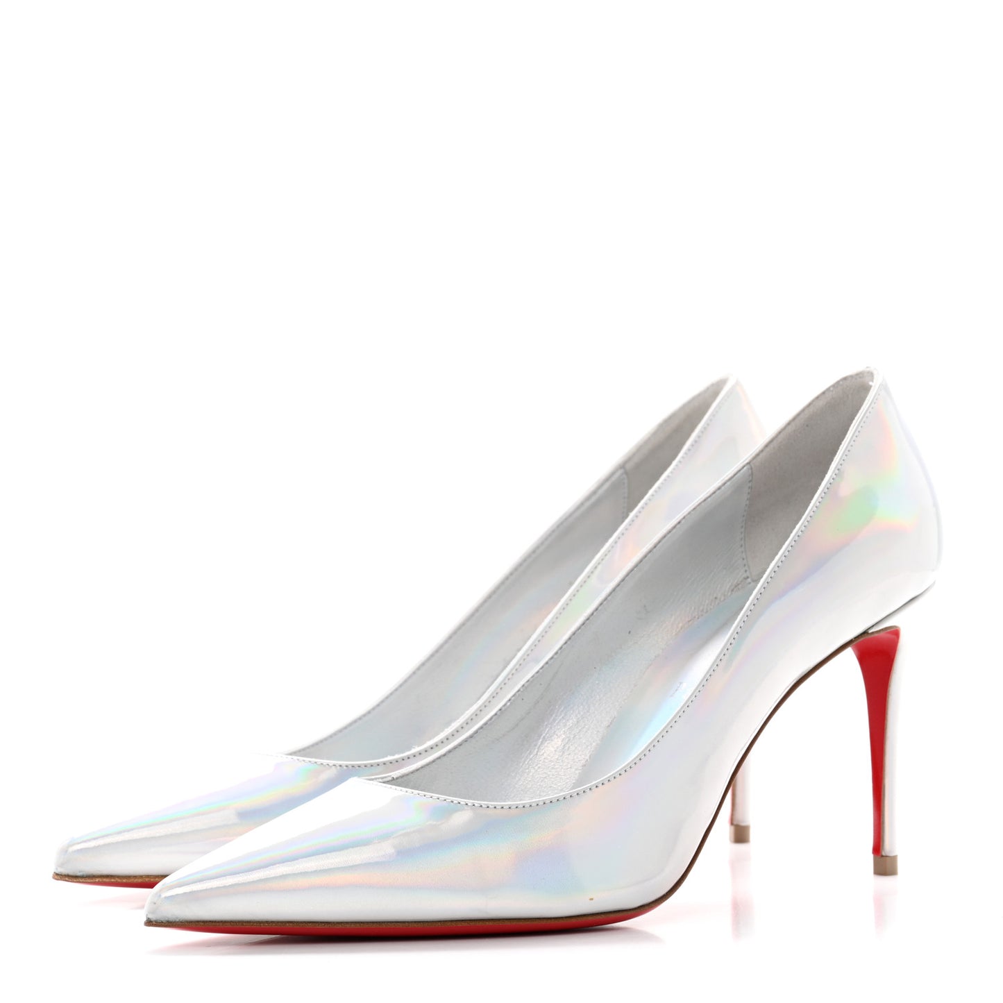 Patent Psychic Kate 85 Pumps 38 White
