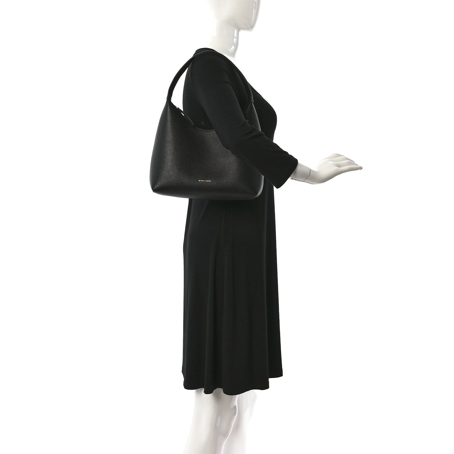 Mansur Gavriel Calfskin Mini Candy Bag Black 2 of 11