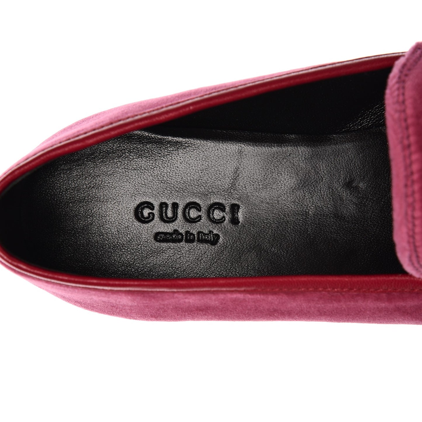 Velvet Horsebit Womens Jordaan Loafers 36.5 Light Raspberry Rose