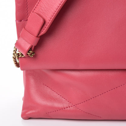 Lanvin Lambskin Quilted Medium Sugar Flap Shoulder Bag Pink 7 of 11