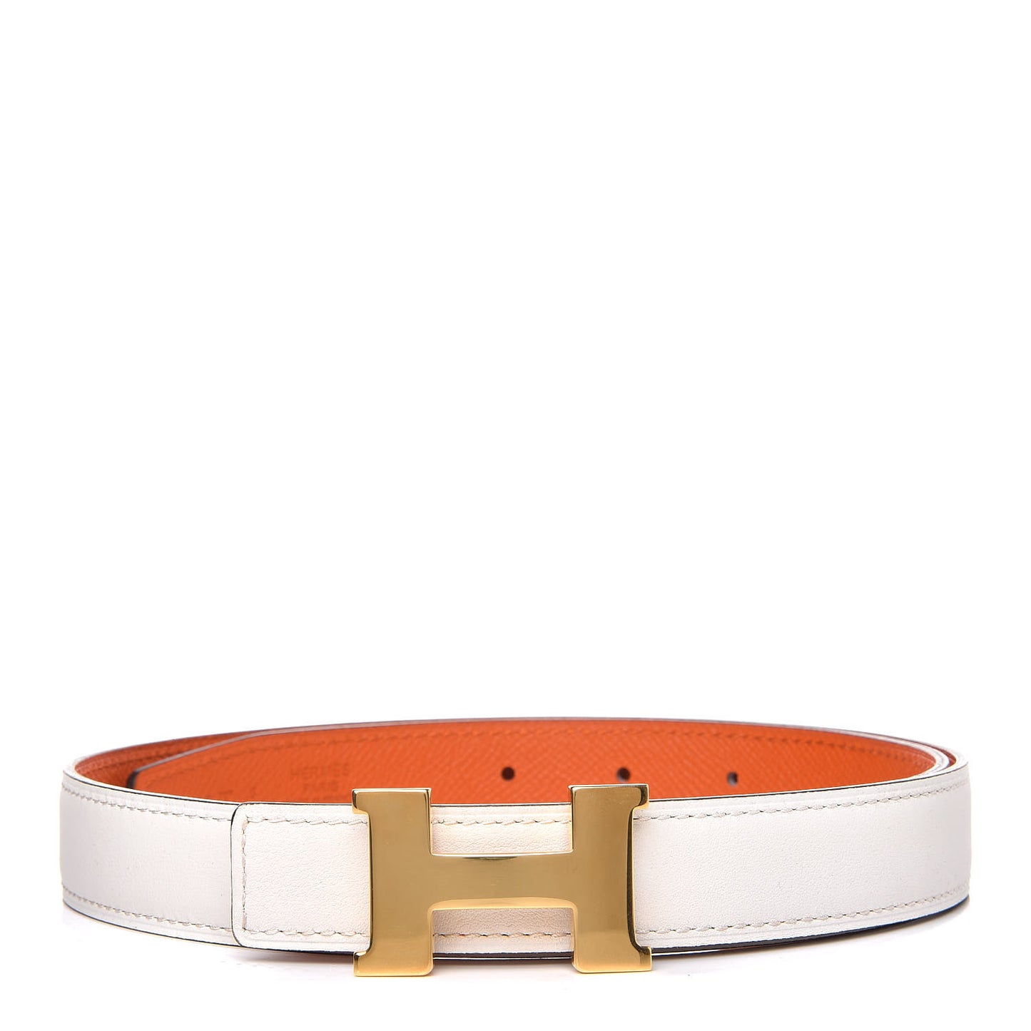 Swift Epsom 32mm Constance H Belt 75 Craie Orange