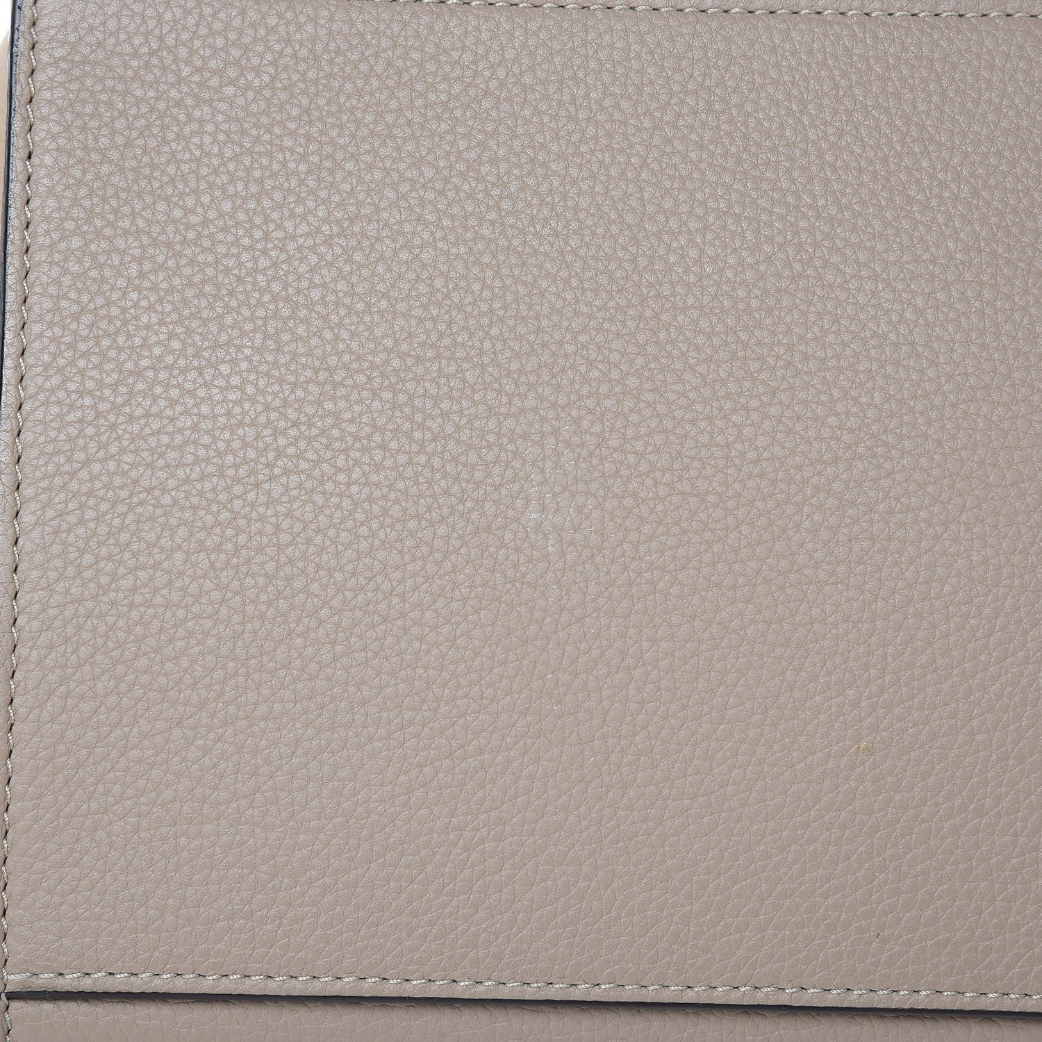 Celine Drummed Calfskin Suede Medium Trapeze Dune 12 of 13