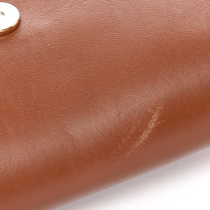Chloe Suede Calfskin Mini Faye Shoulder Bag Tobacco 12 of 12