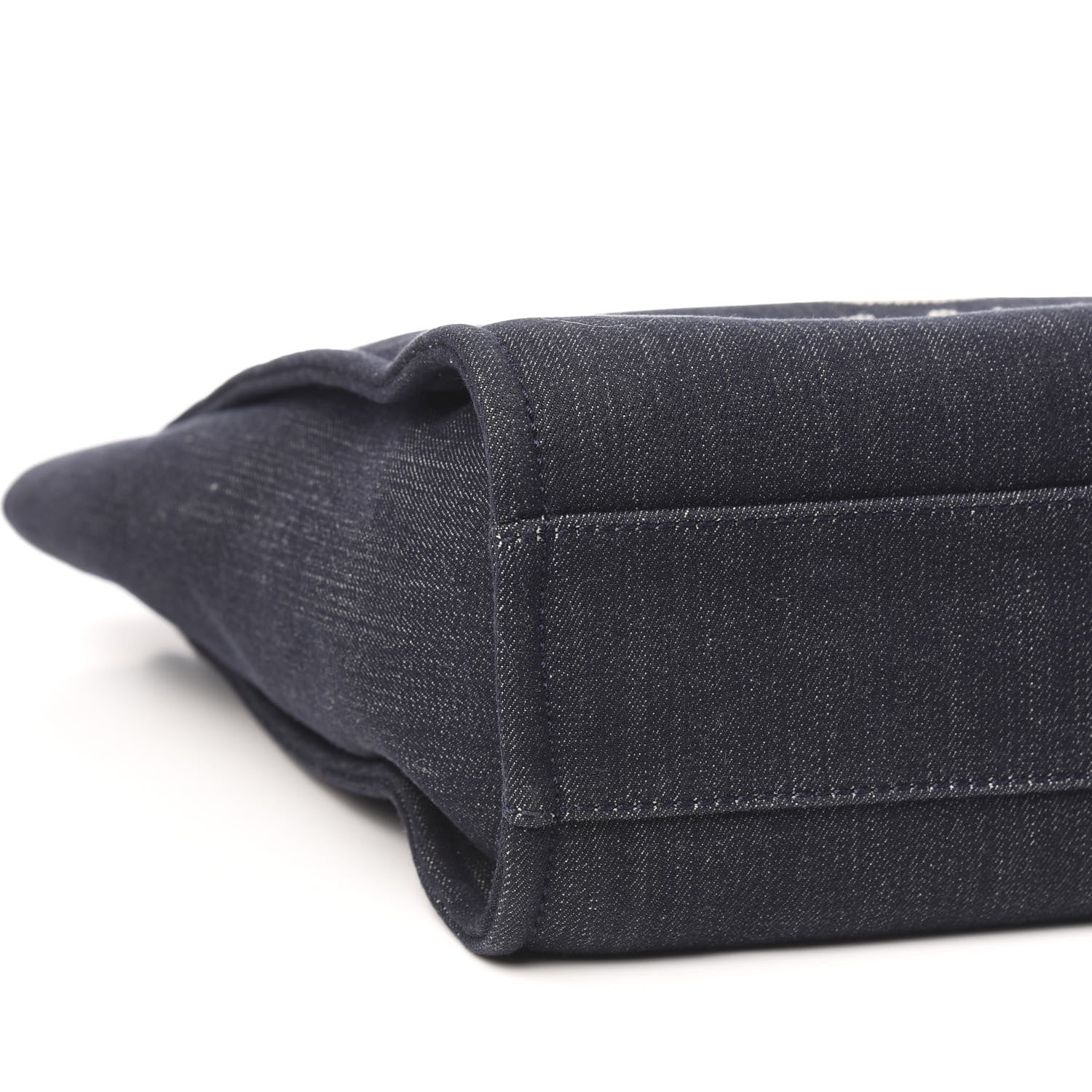 Chanel Denim Mini Deauville Tote Dark Blue 8 of 10
