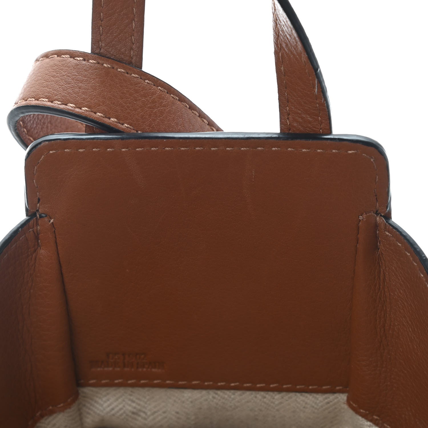 Loewe Calfskin Mini Hammock Shoulder Bag Tan 10 of 10