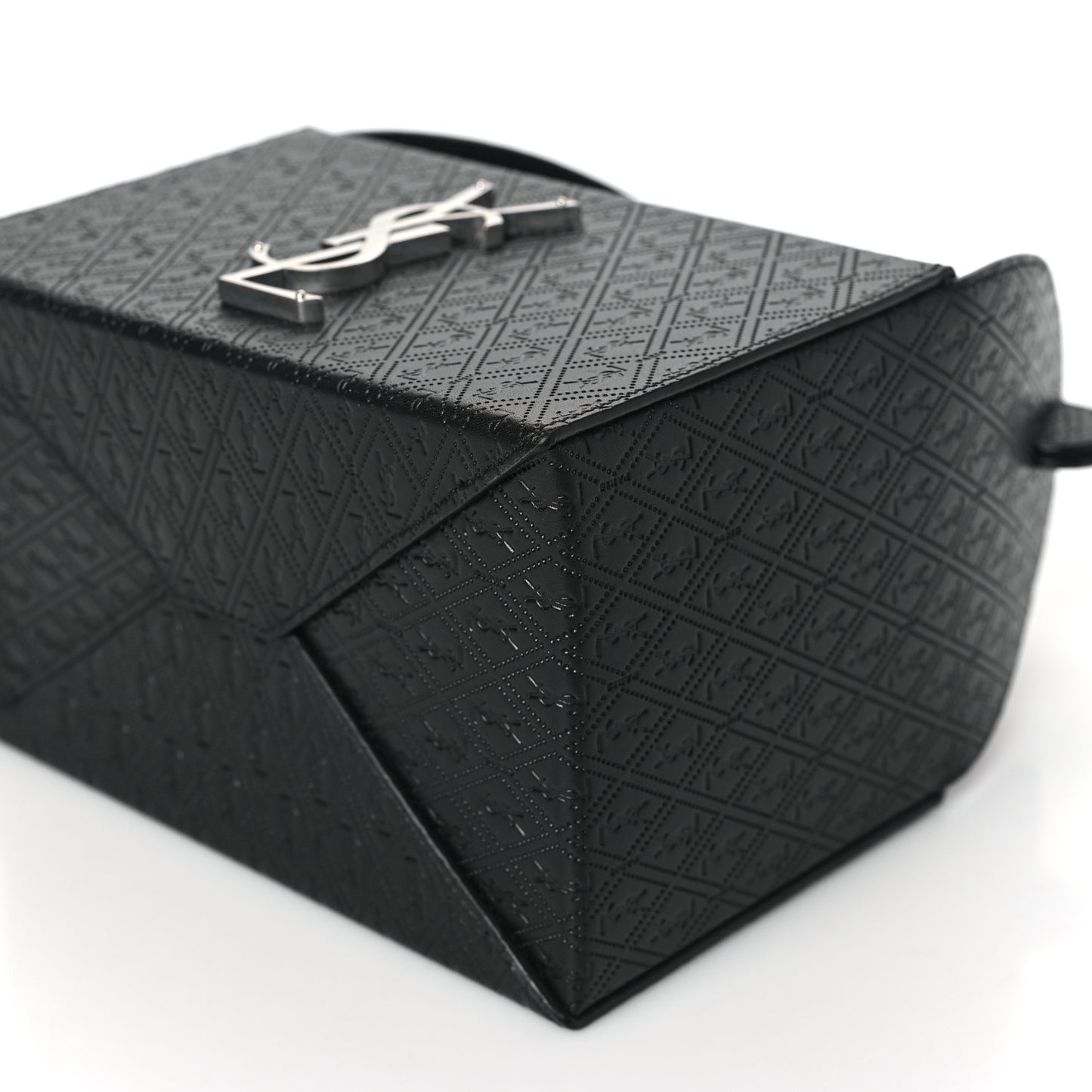 Calfskin Monogram Take Away Box Black