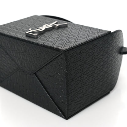 Saint Laurent Calfskin Monogram Take Away Box Black 9 of 9