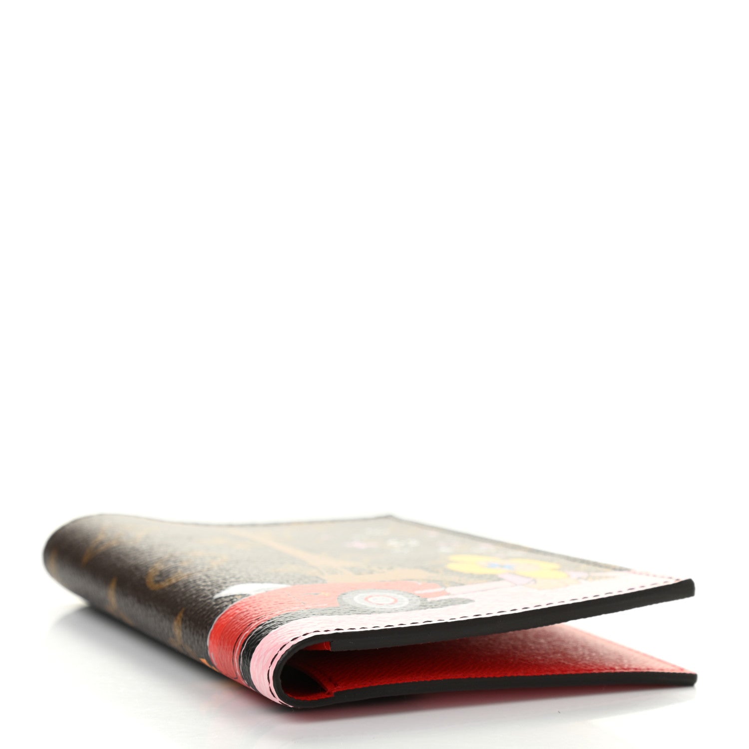 Louis Vuitton Monogram 2019 Christmas Animation Passport Cover Rouge 4 of 7