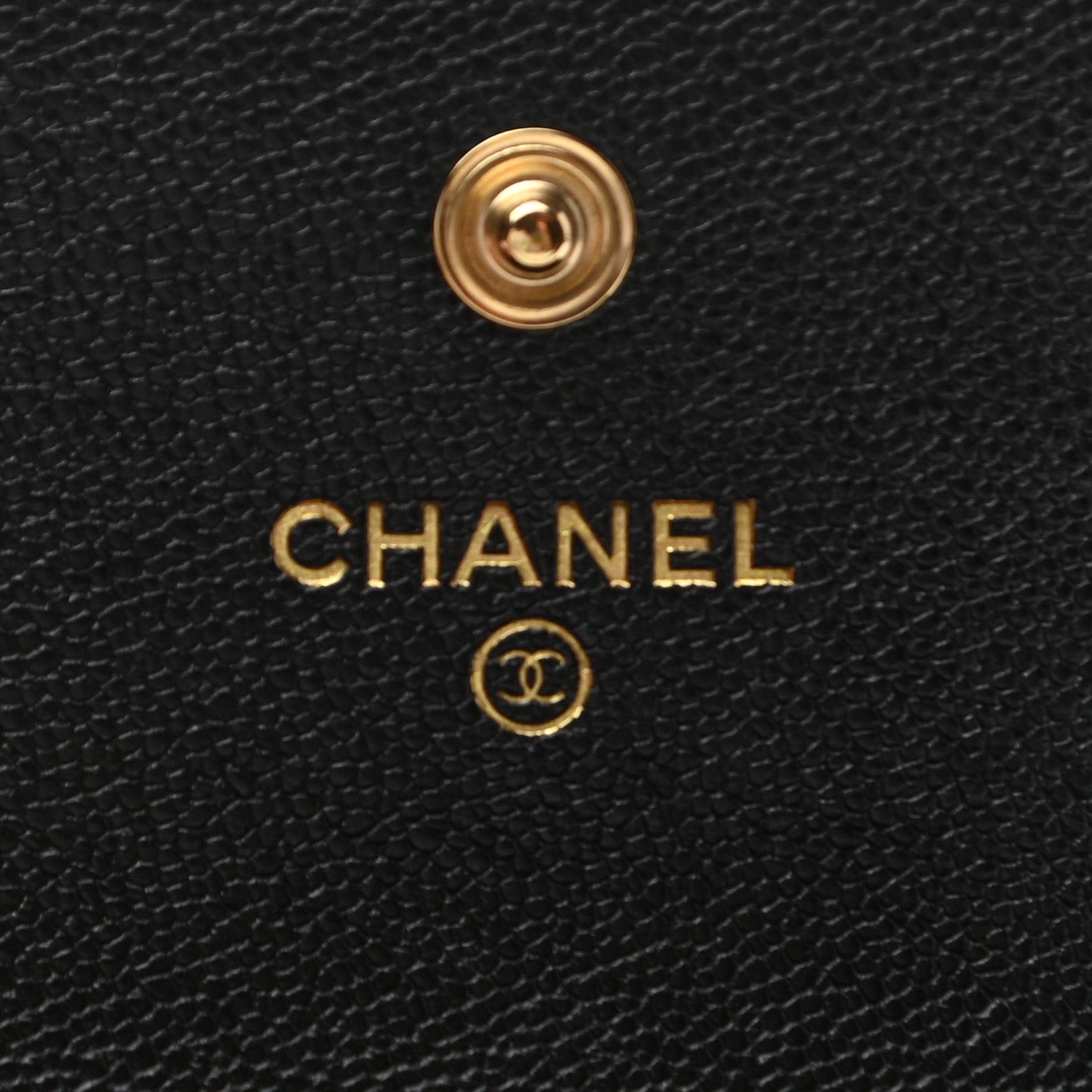 Chanel Caviar Quilted Boy Flap Card Holder Black 6 of 9