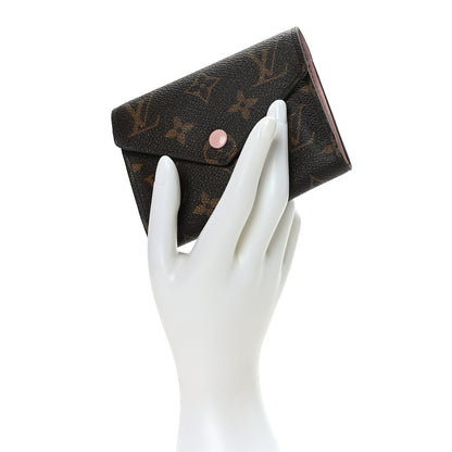 Louis Vuitton Monogram Victorine Wallet Rose Ballerine 2 of 7