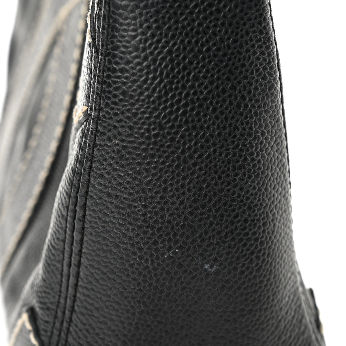 Chanel Caviar CC Stitched Small Hobo Black 13 of 13