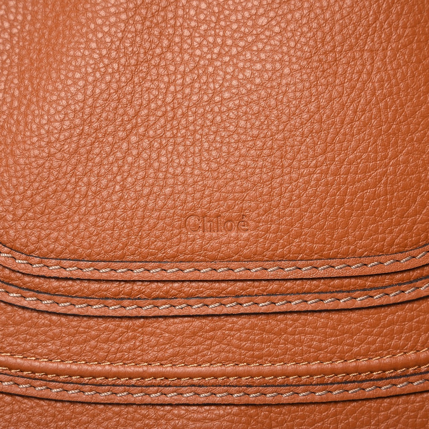 Calfskin Medium Marcie Satchel Tan