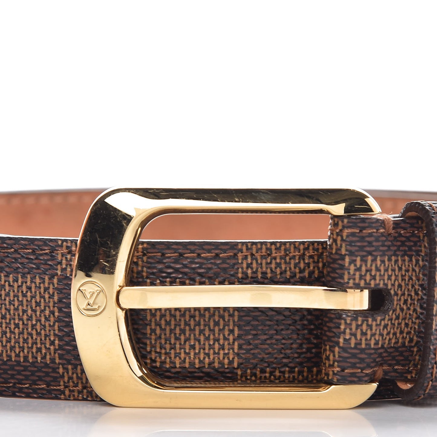 Damier Ebene 30mm Ellipse Belt 85 34