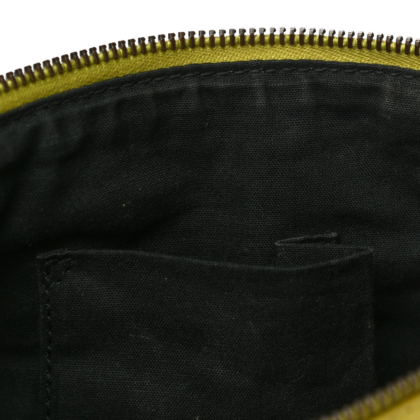 Agneau Classic Hardware Flat Crossbody Jaune Poussin