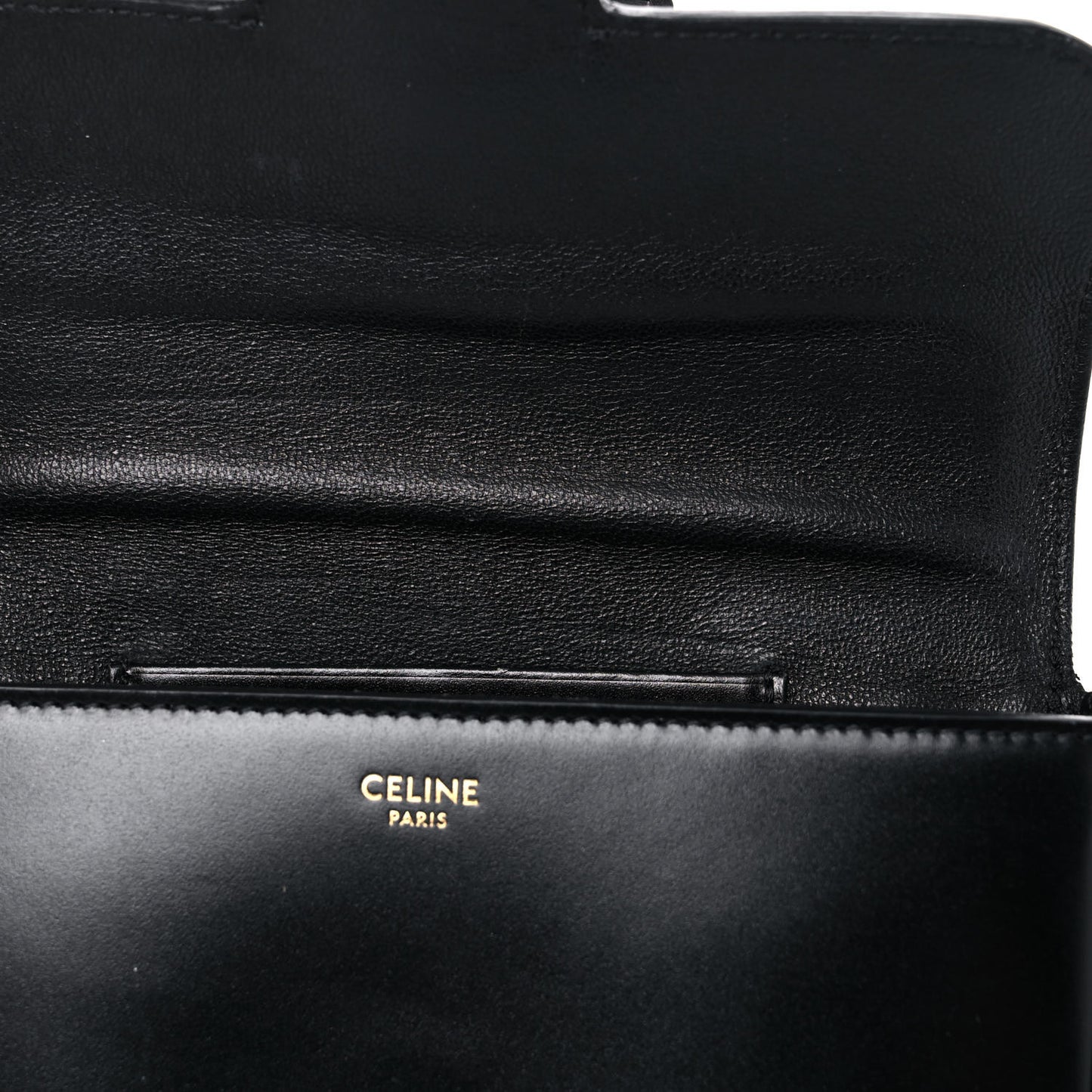 Smooth Calfskin Tassel Belt Bag Black