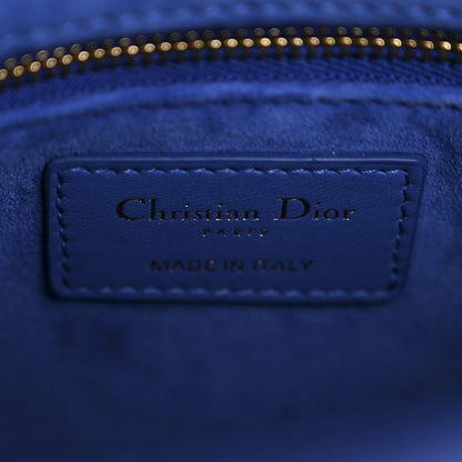 Christian Dior Lambskin Cannage Small My ABCDior Lady Dior Blue 6 of 14