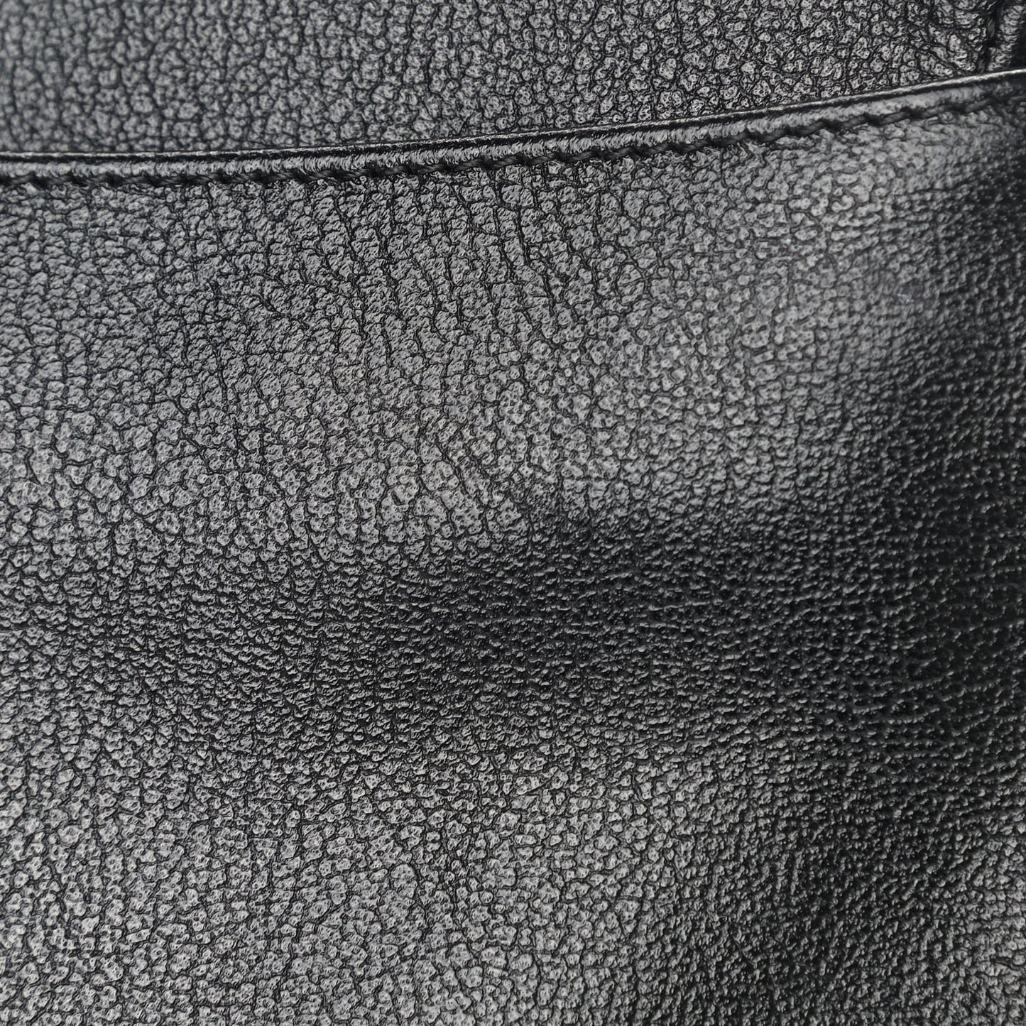 Calfskin Saddle Bag Black