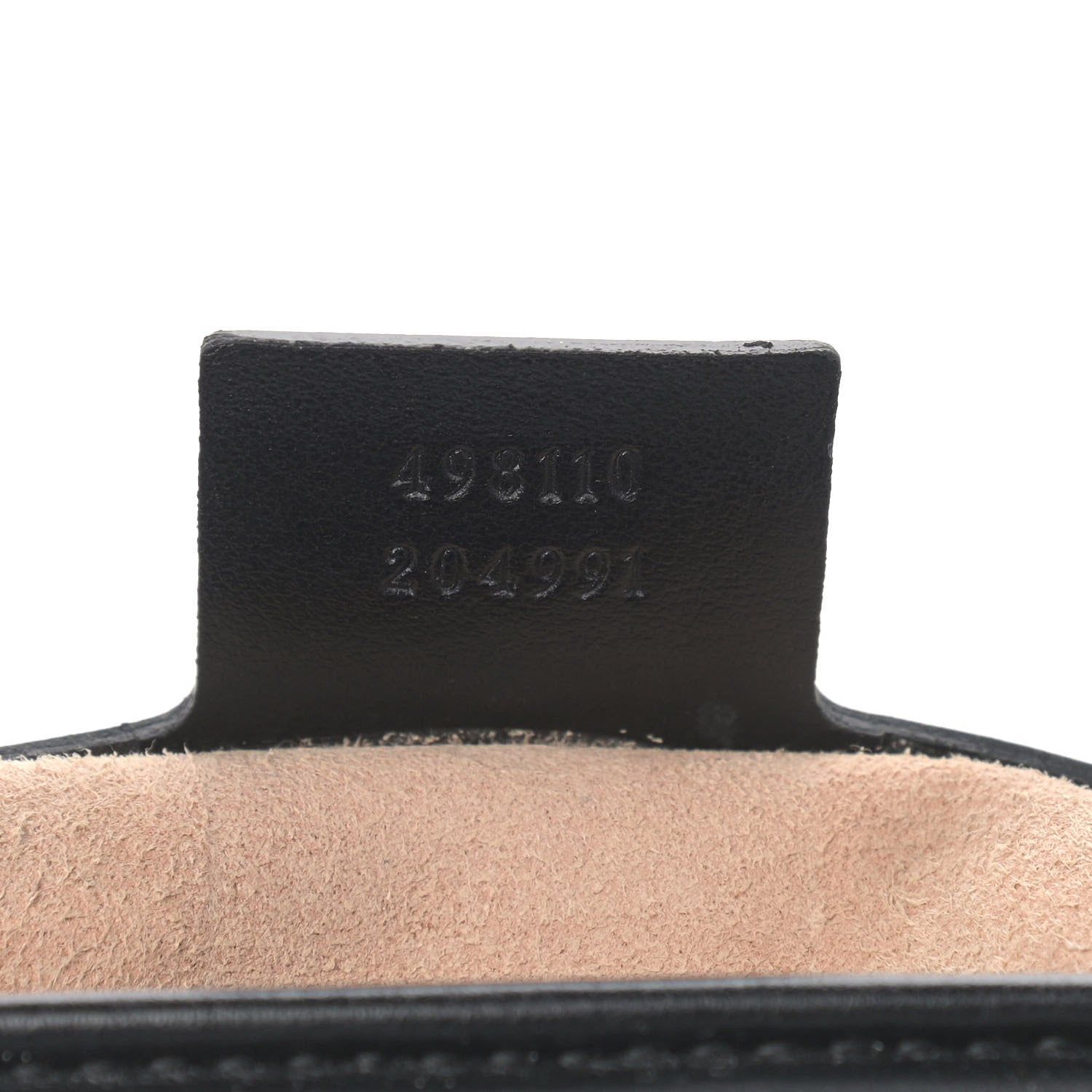Gucci Calfskin Matelasse Small GG Marmont Top Handle Shoulder Bag Black 7 of 11