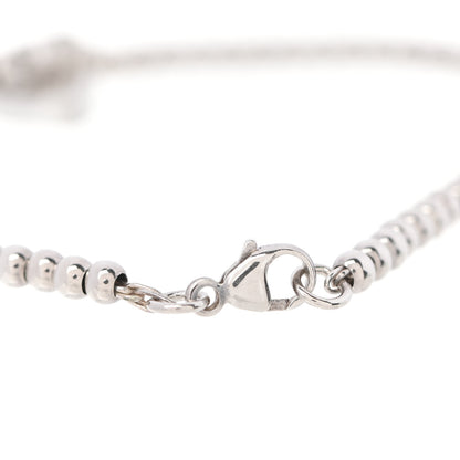 Tiffany Sterling Silver 3mm Return to Tiffany Heart Lock Bead Bracelet 4 of 5