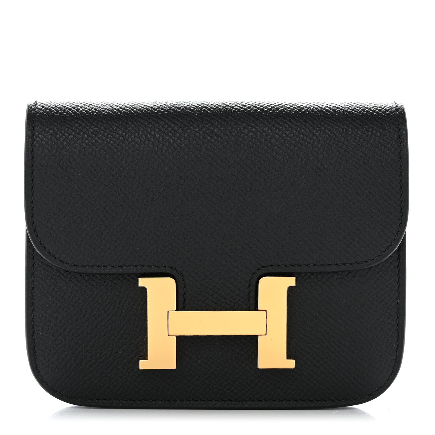 Hermes Epsom Constance Slim Wallet Black 1 of 10
